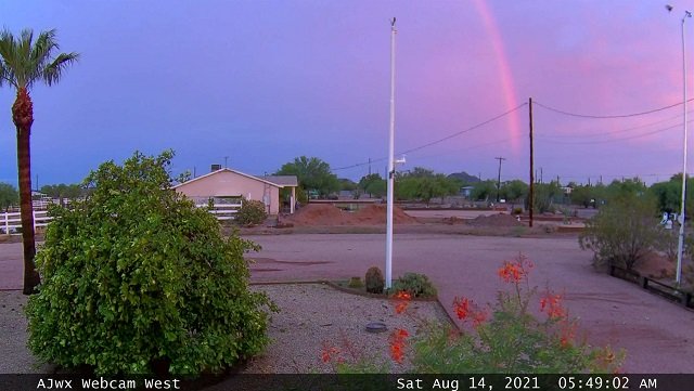 Early Morning Rainbow