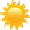 Sun icon